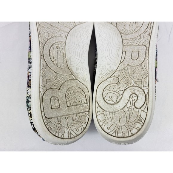 Bobs Skechers Beach Bingo Dogs Low Top Shoes Sneakers Womens Size 9.5 113036 - Picture 11 of 12